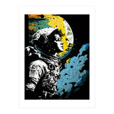 Astronaut Girl Illustration (Print Only) thumbnail
