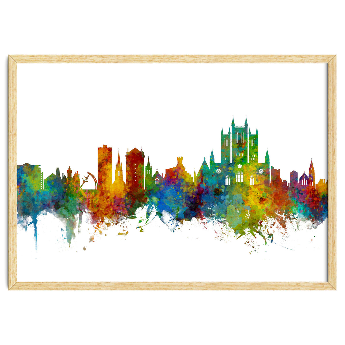 Lincoln England Skyline