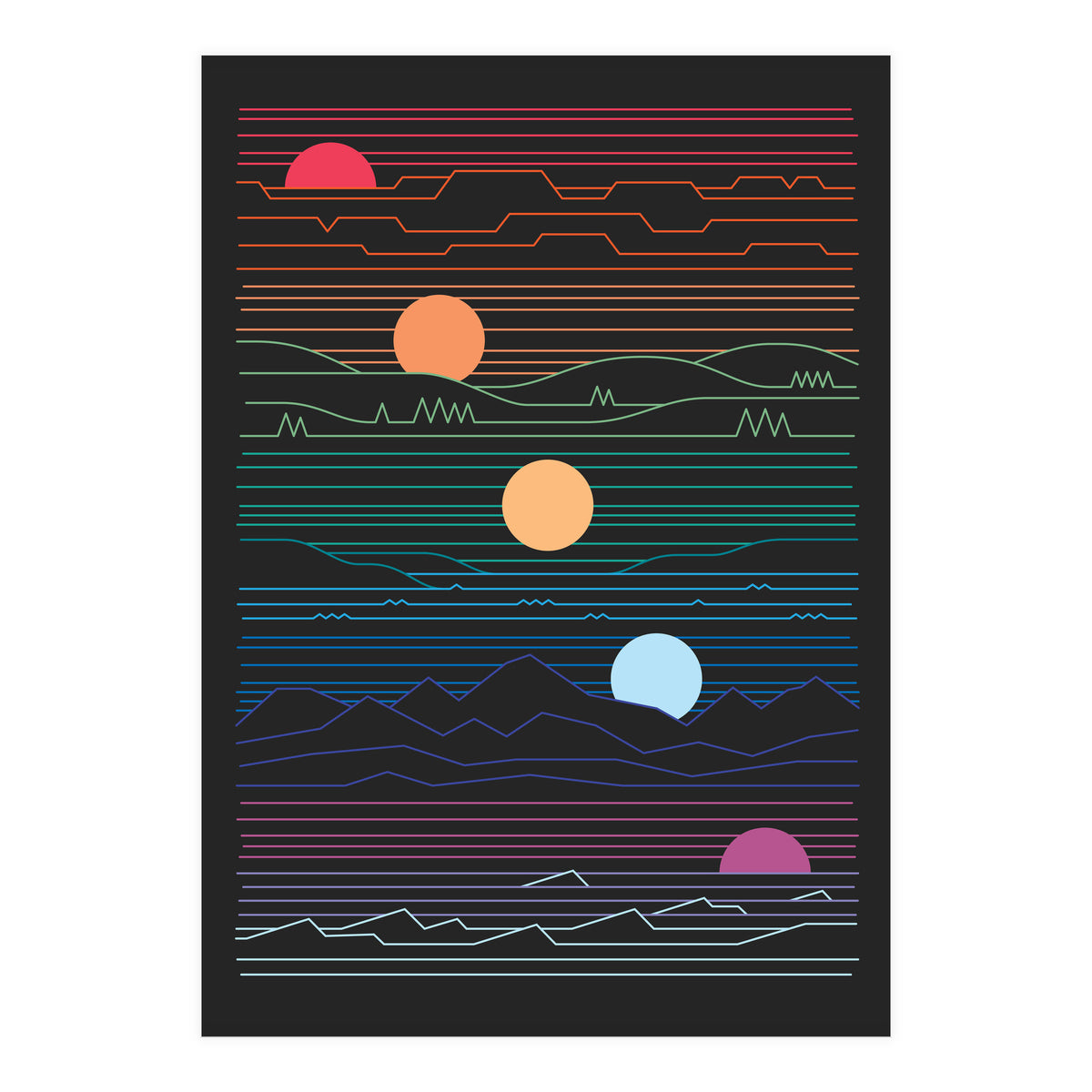 Many Lands Under One Sun (Print Only)