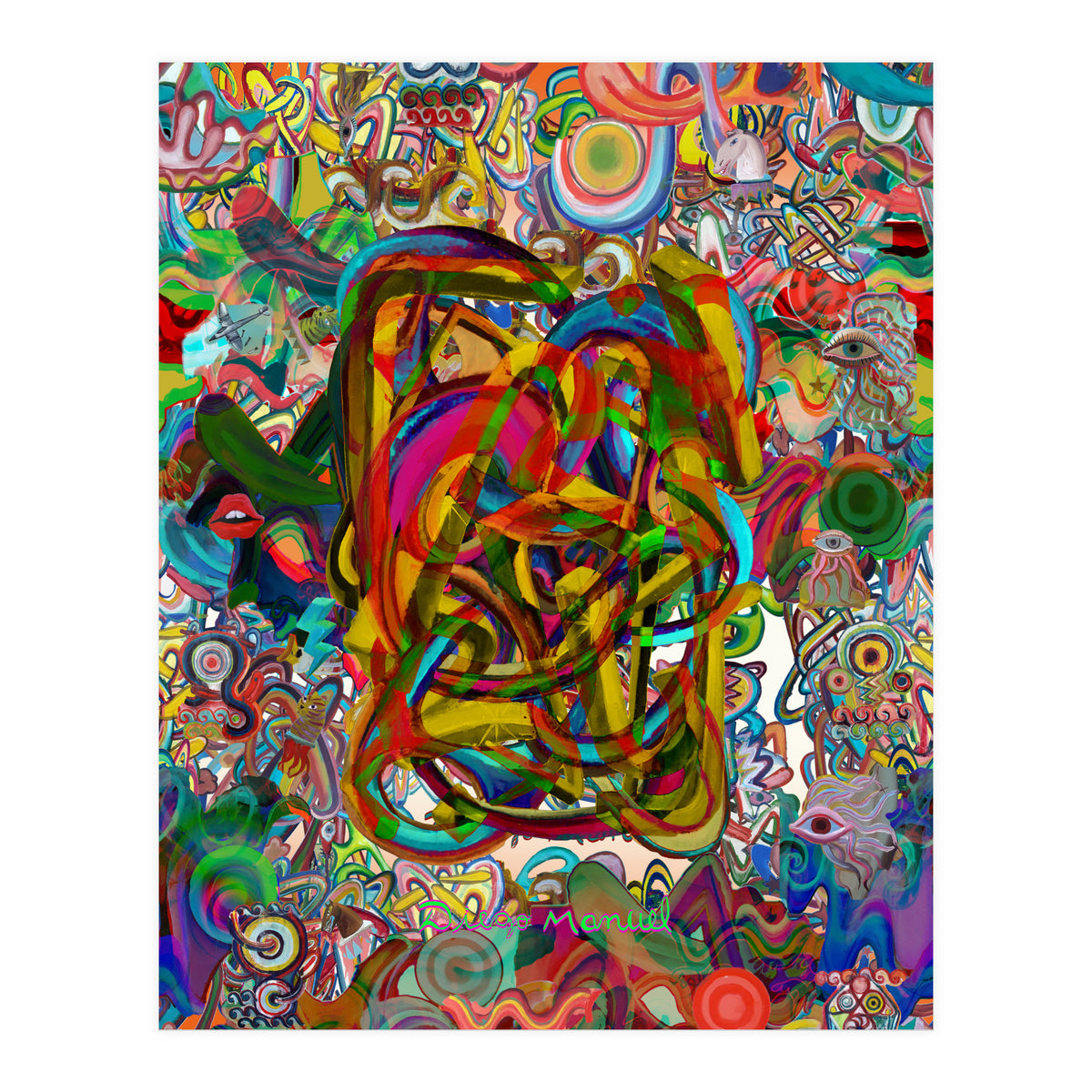 Graffitis 2021 Tapiz 2 (Print Only)