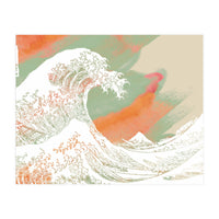 Calm into Great Wave Paint  I (Print Only)