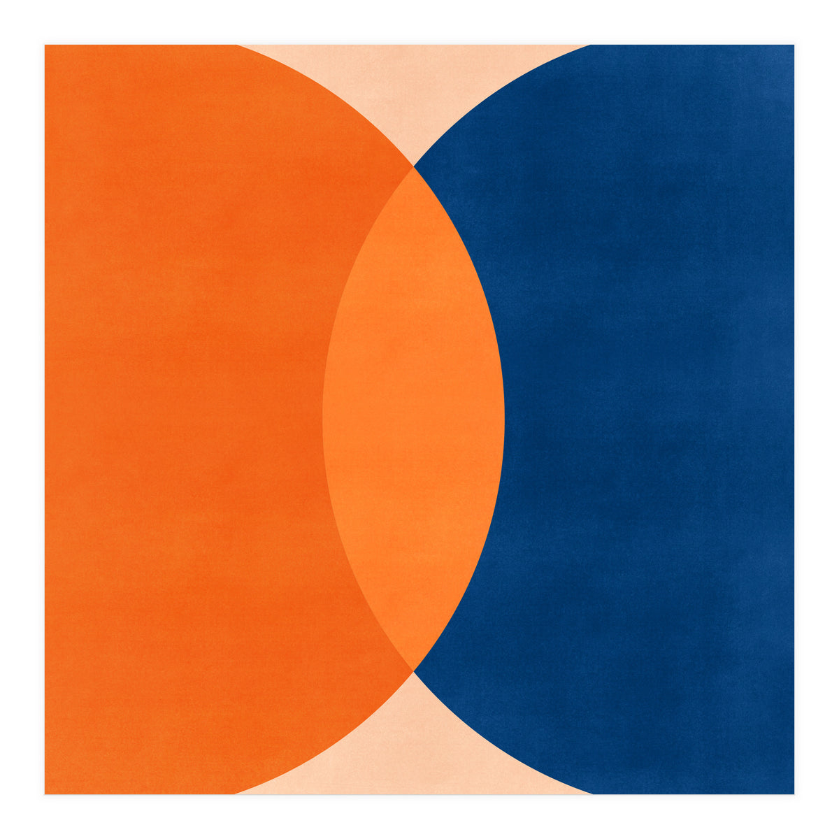 Sun Moon Abstract (Print Only)