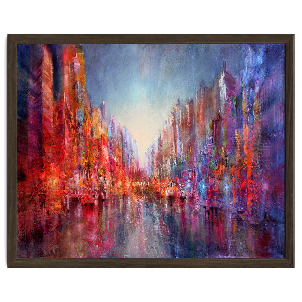 Stadt Am Fluss  - city on the riverside