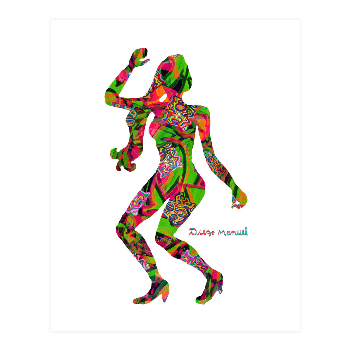 Dance Girl B 21  (Print Only)