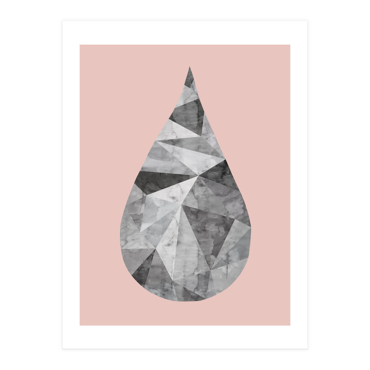 Geometric Rock V (Print Only)