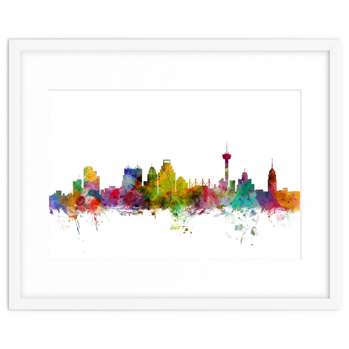 San Antonio Texas Skyline