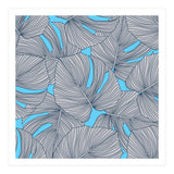 Leaves On Blue (Print Only) thumbnail