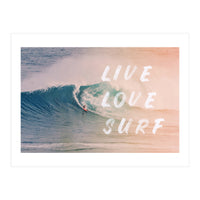 Live Love Surf (Print Only)