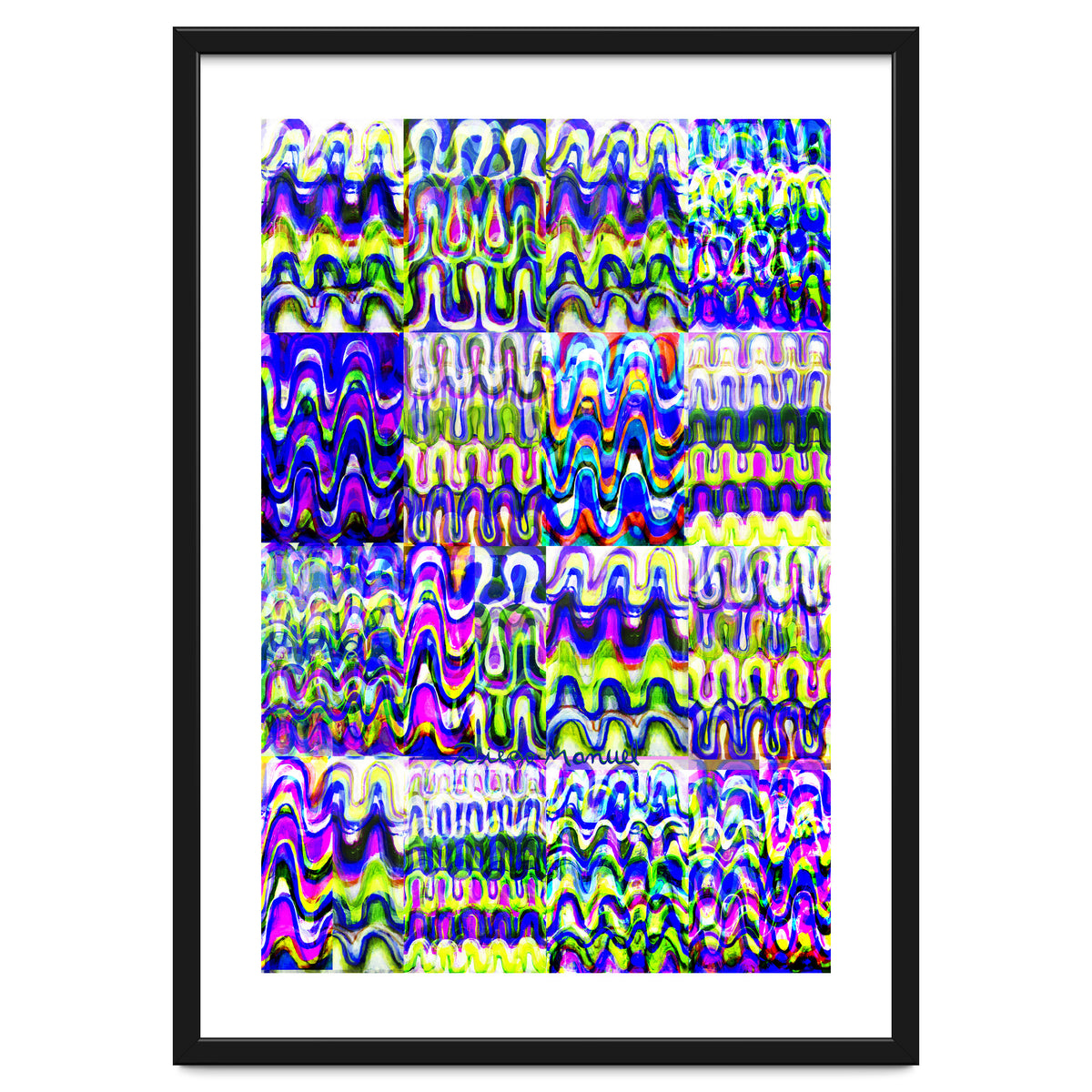 Pop abstract color full