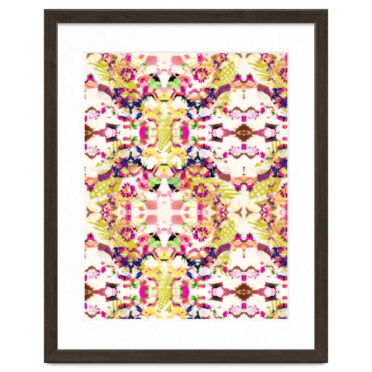 Painting mosaic - Abstract nature