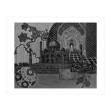 Taj Mahal B&W (Print Only) thumbnail