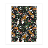 Leopards at night (Print Only)