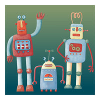 Retro Robots (Print Only)