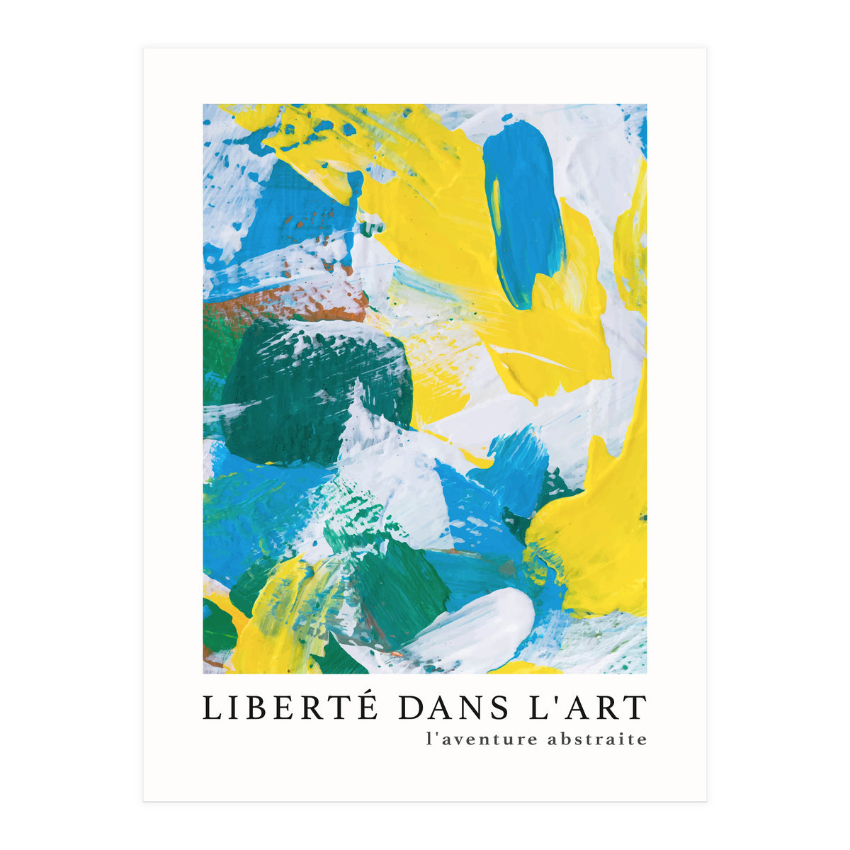 Freedom In Art - The Abstract Adventure (5) (Print Only)