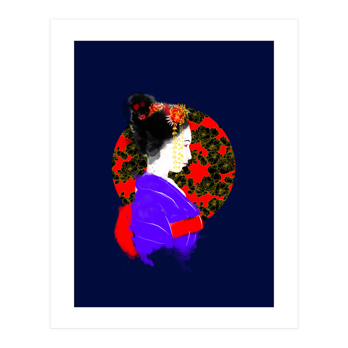 inked Geisha (Print Only)