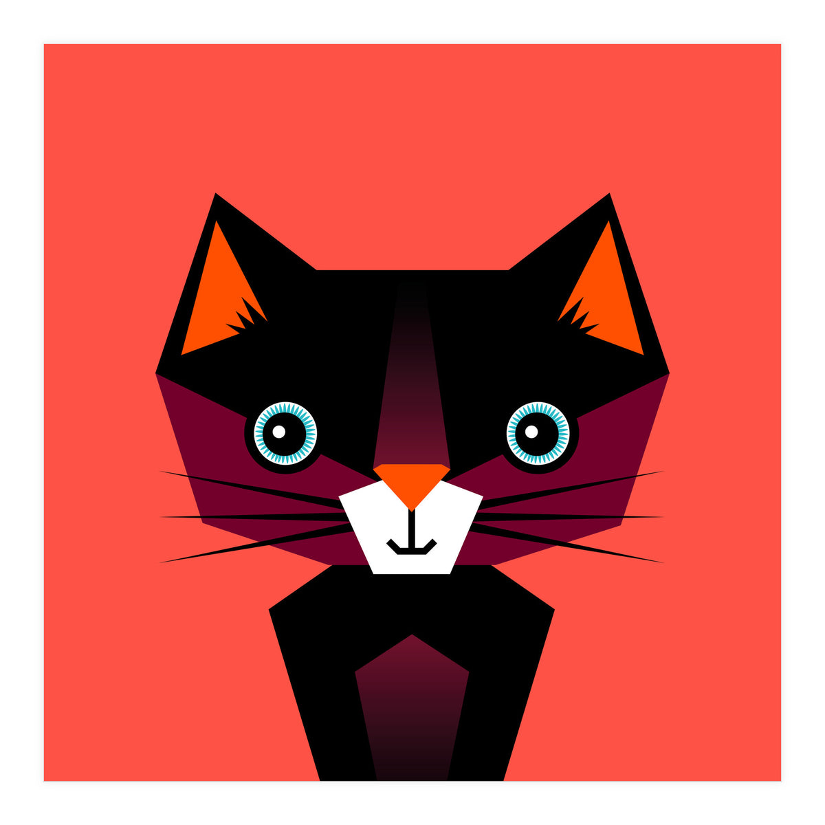 Kids Room Cat (Print Only)