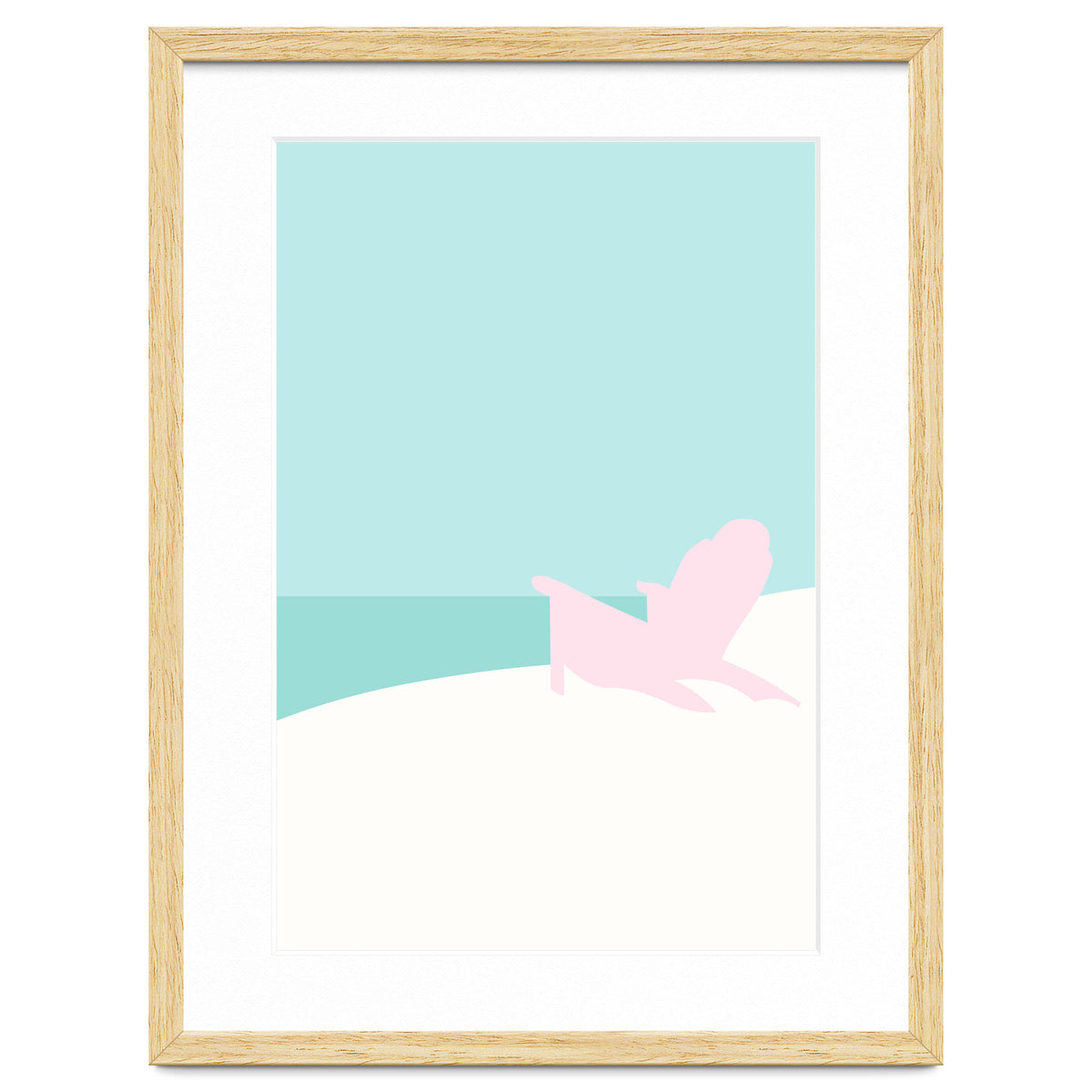 Minimal Beach Chair - Turquoise Coast