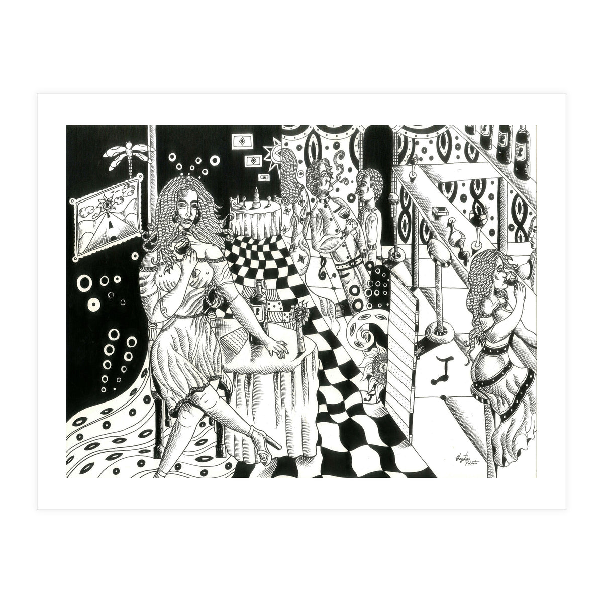 At The Bar (Print Only)