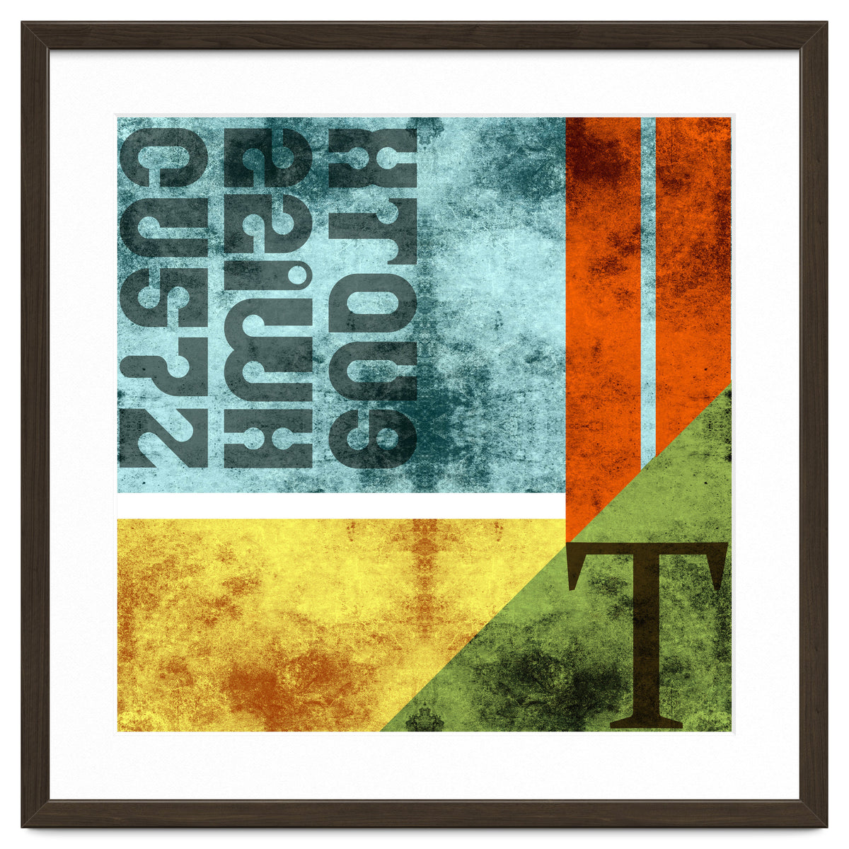 Abstract Industrial Rgby