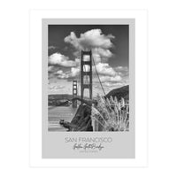 In focus: SAN FRANCISCO Golden Gate Bridge (Print Only)