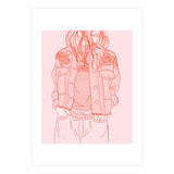 Pink Jeans Jacket  (Print Only) thumbnail