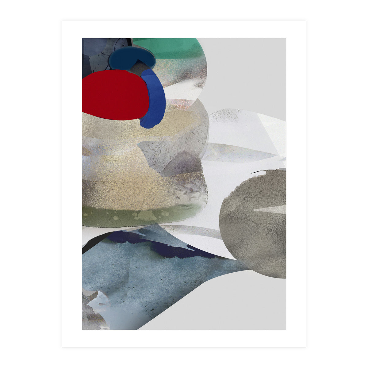 Abstract Aquarell 10 (Print Only)