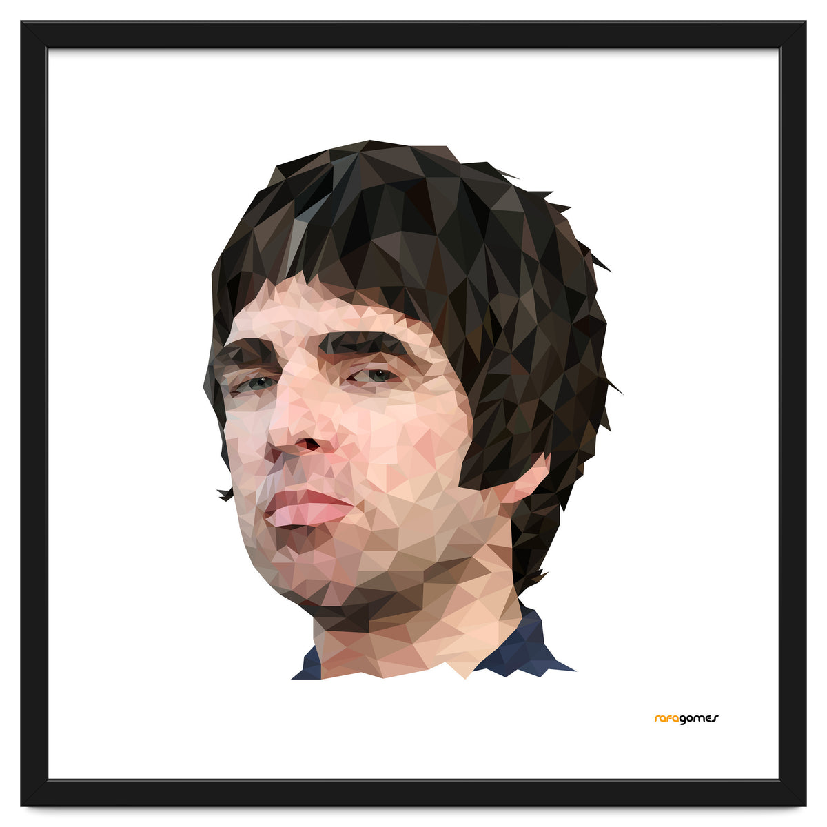 Noel Gallagher Low Poly