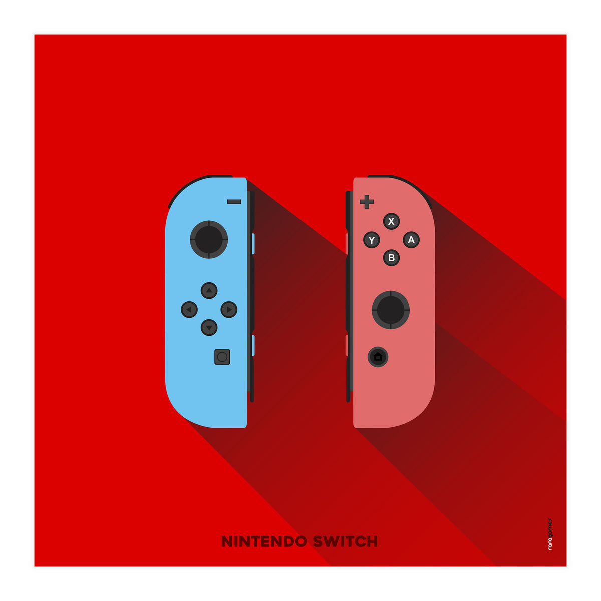 Joystick Videogames Switch (Print Only)