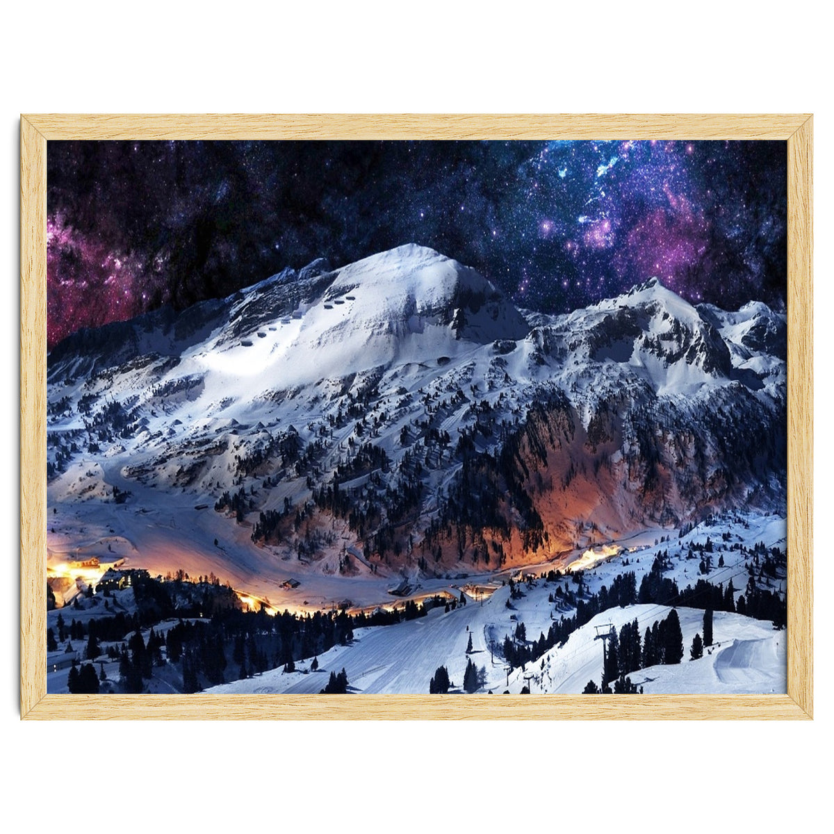 Mountain CALM IN space view