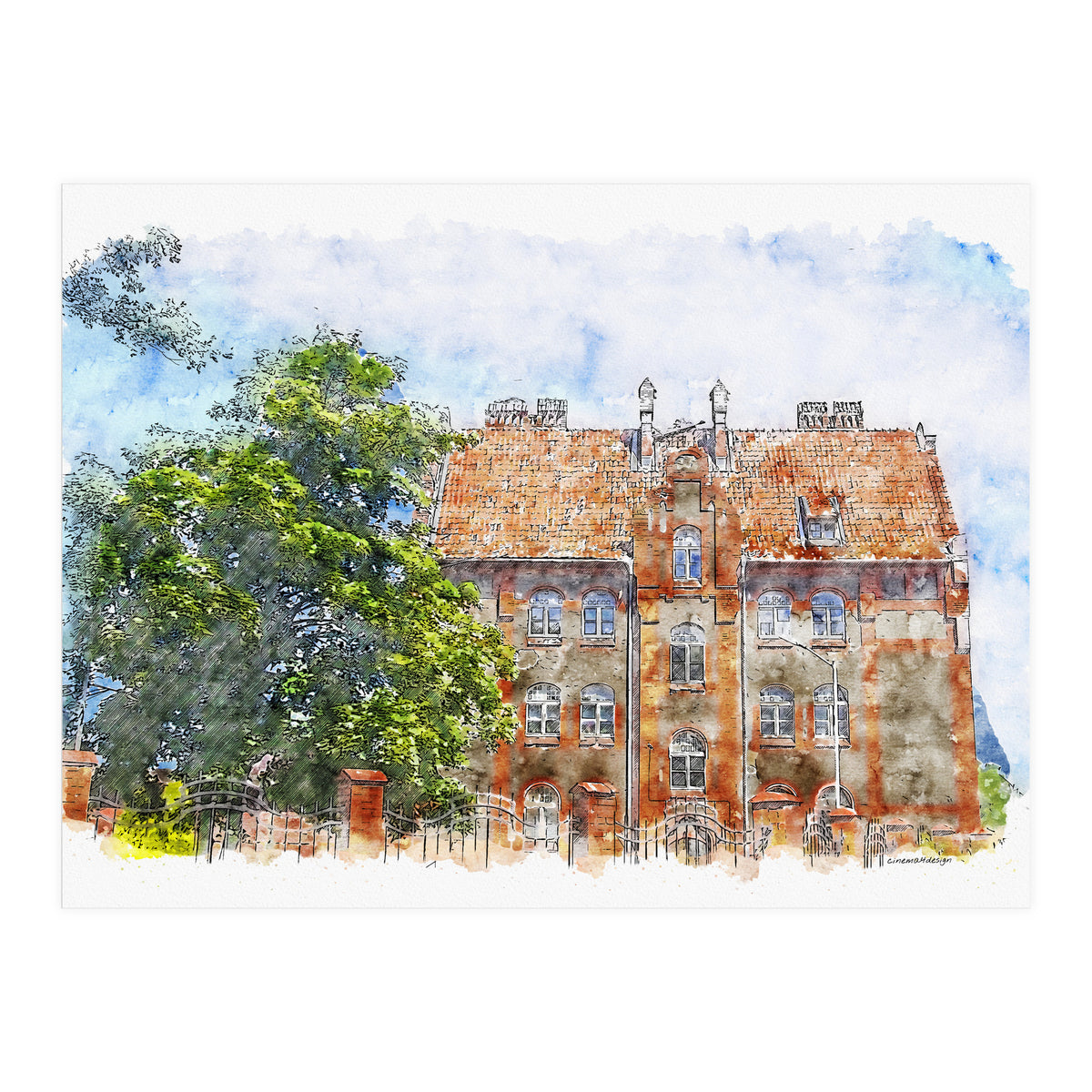 Old Home (Print Only)