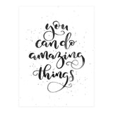 You Can Do Amazing Things (Print Only) thumbnail