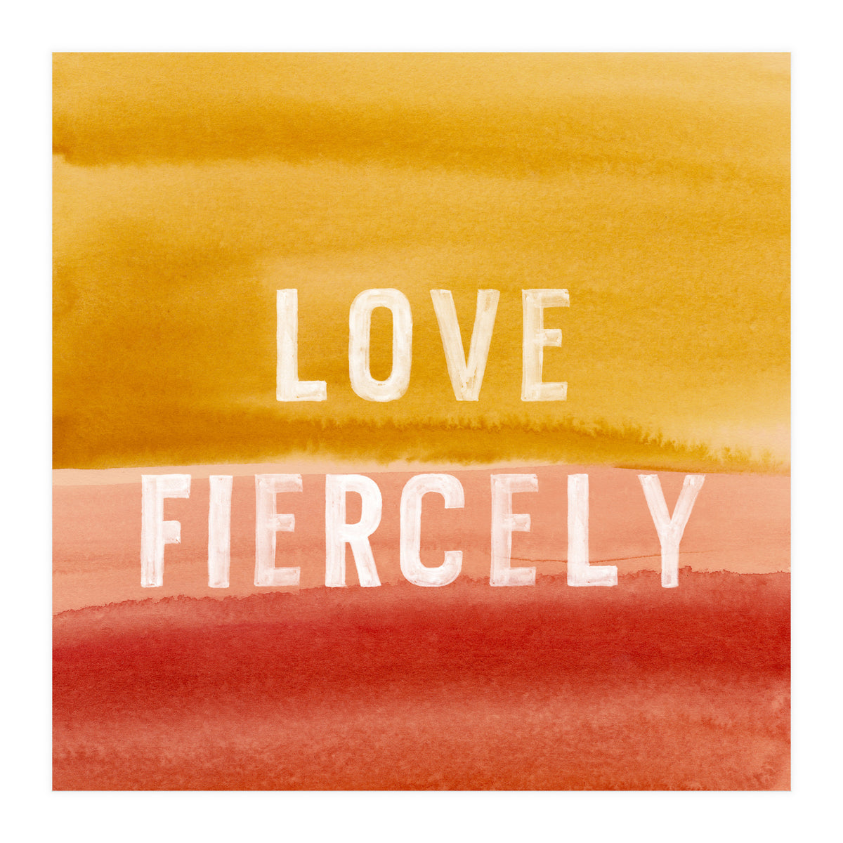 Fiercely (Print Only)