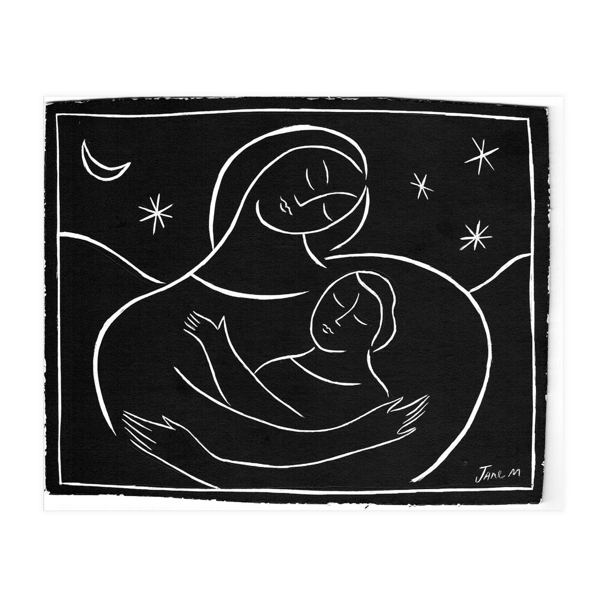 Woman With Child (Print Only)