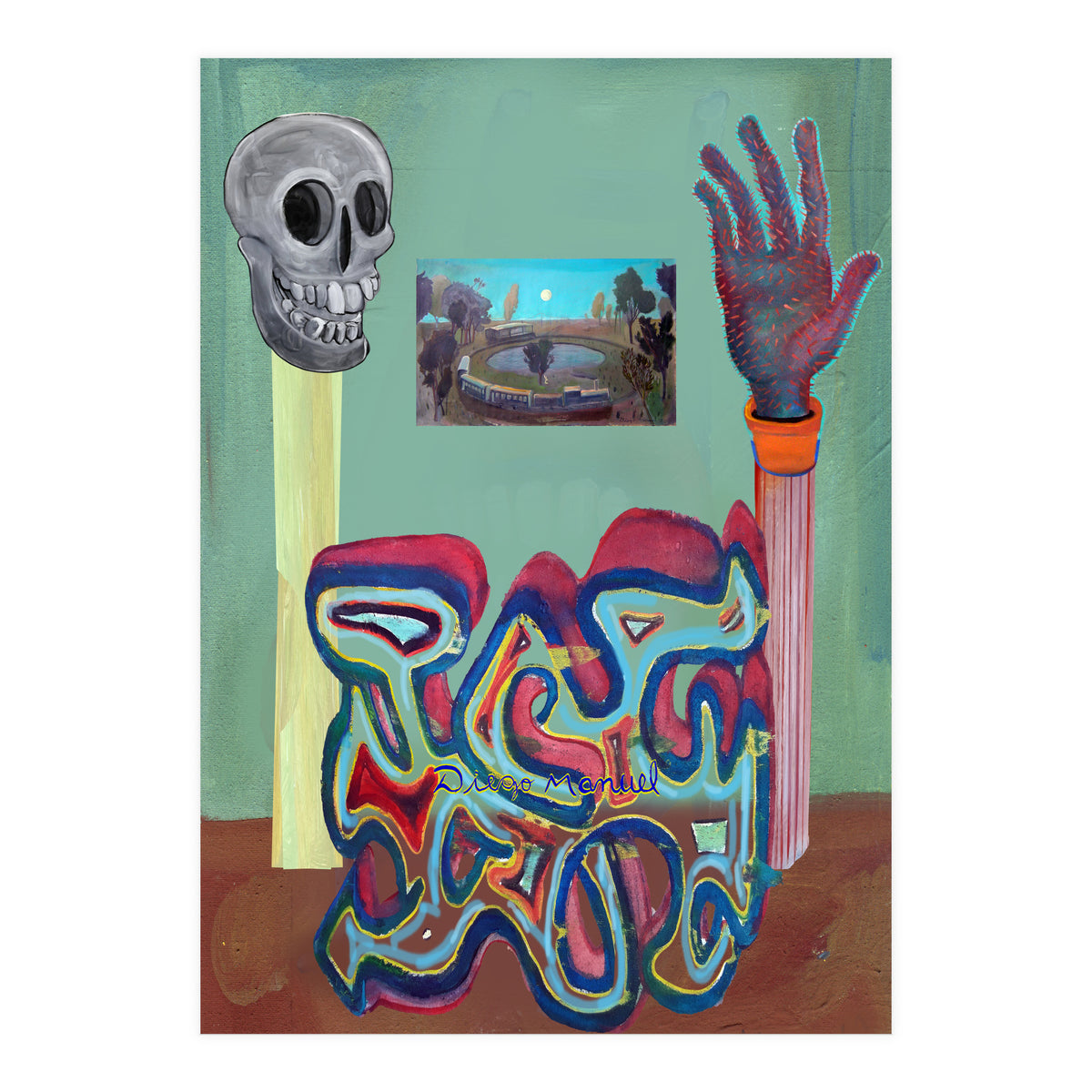 Graffiti Digital 2022 915 (Print Only)