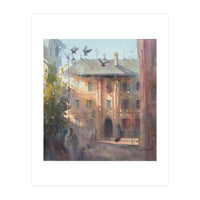 Sunny morning in Italy (Print Only)