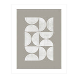 Mid-Century Modern No.17 - Woodblock Print (Print Only) thumbnail