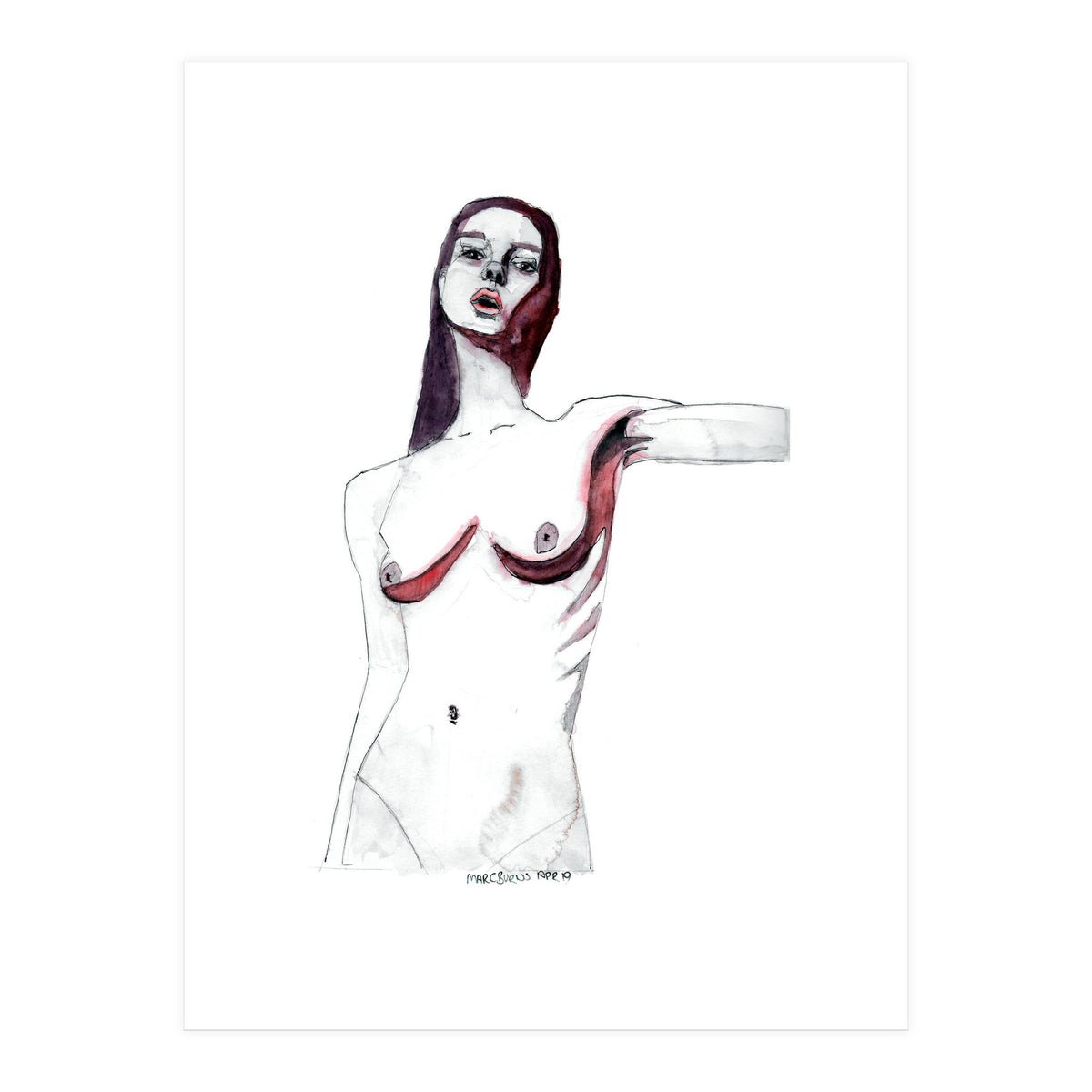 Untitled #20 - Nude (Print Only)