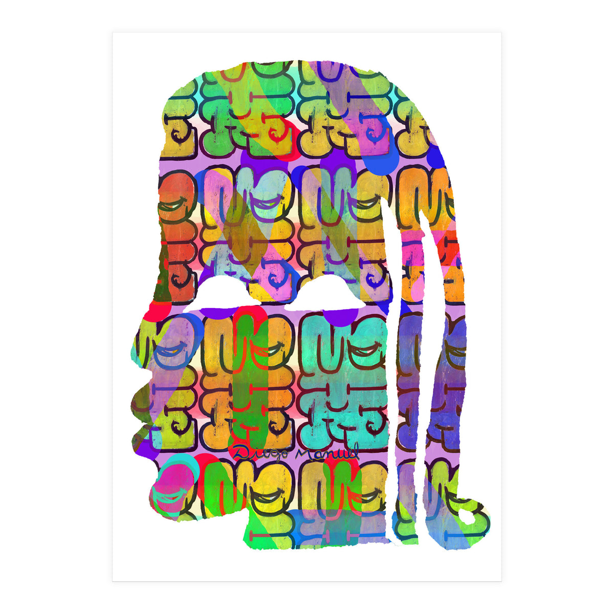 Abstracto Pop Nuevo B 7 Copia (Print Only)