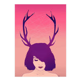 Jackalope Lady (Print Only) thumbnail