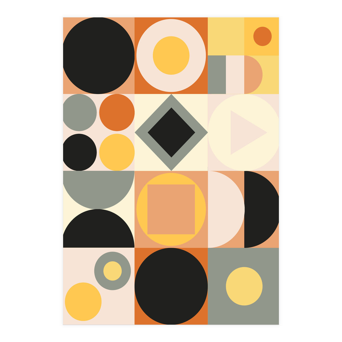 Mescolanza - Rebelion of Geometrica  (Print Only)