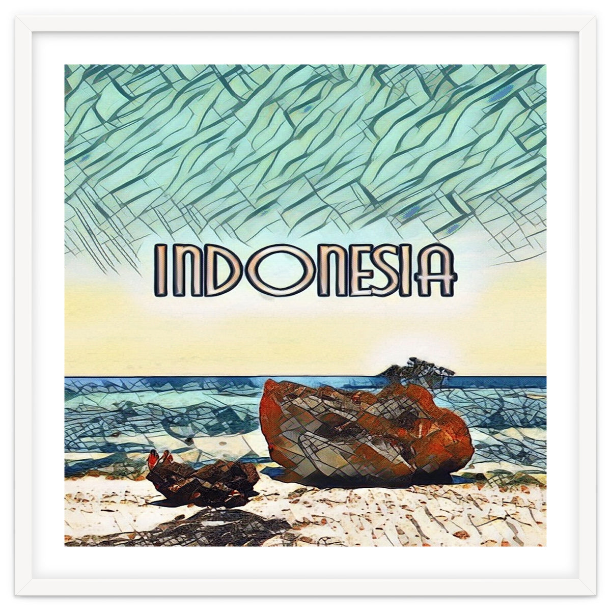 Labuan Sait Beach, Indonesia.