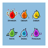 Kawaii Flaming Elements Science (Print Only) thumbnail