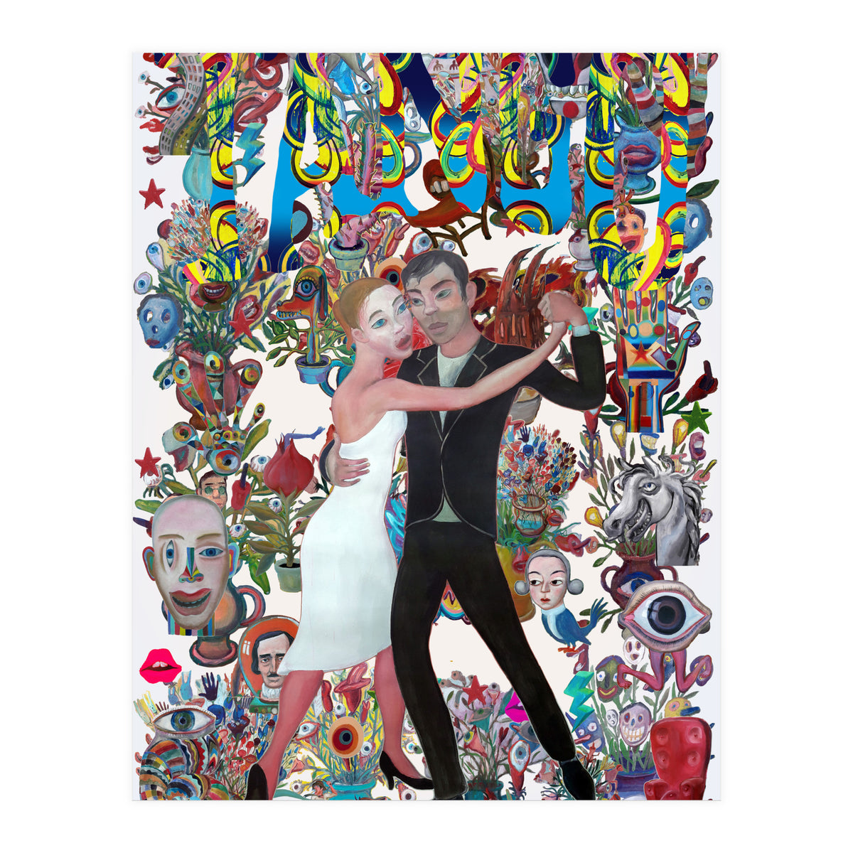 Tango Nuevo Tapiz 1 (Print Only)