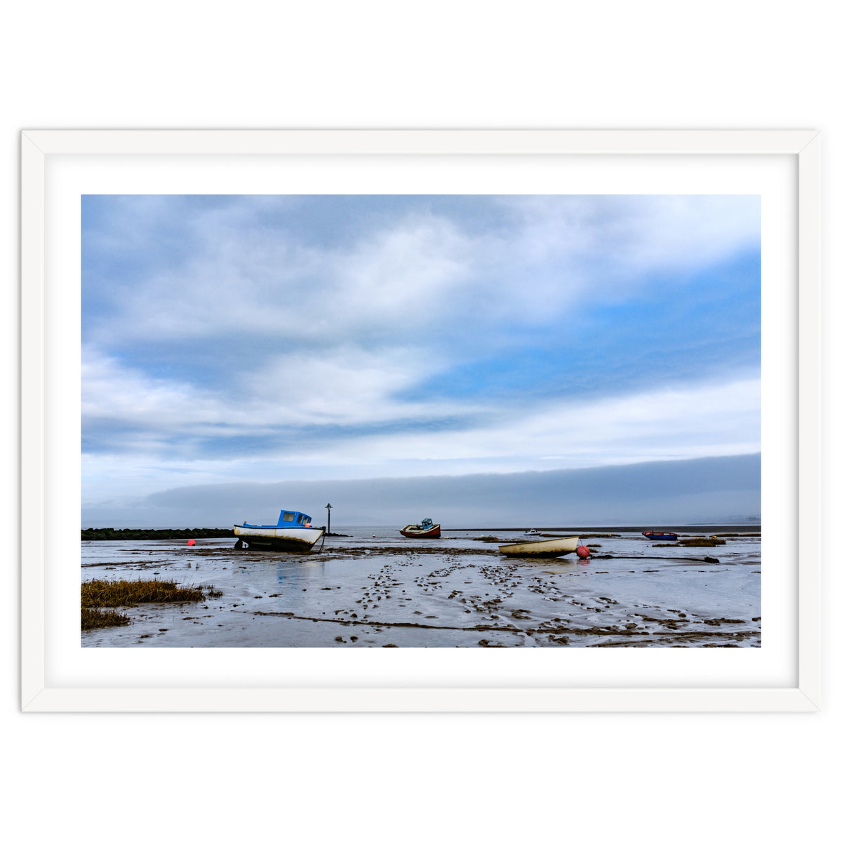 Moored Boats, Morecambe Bay