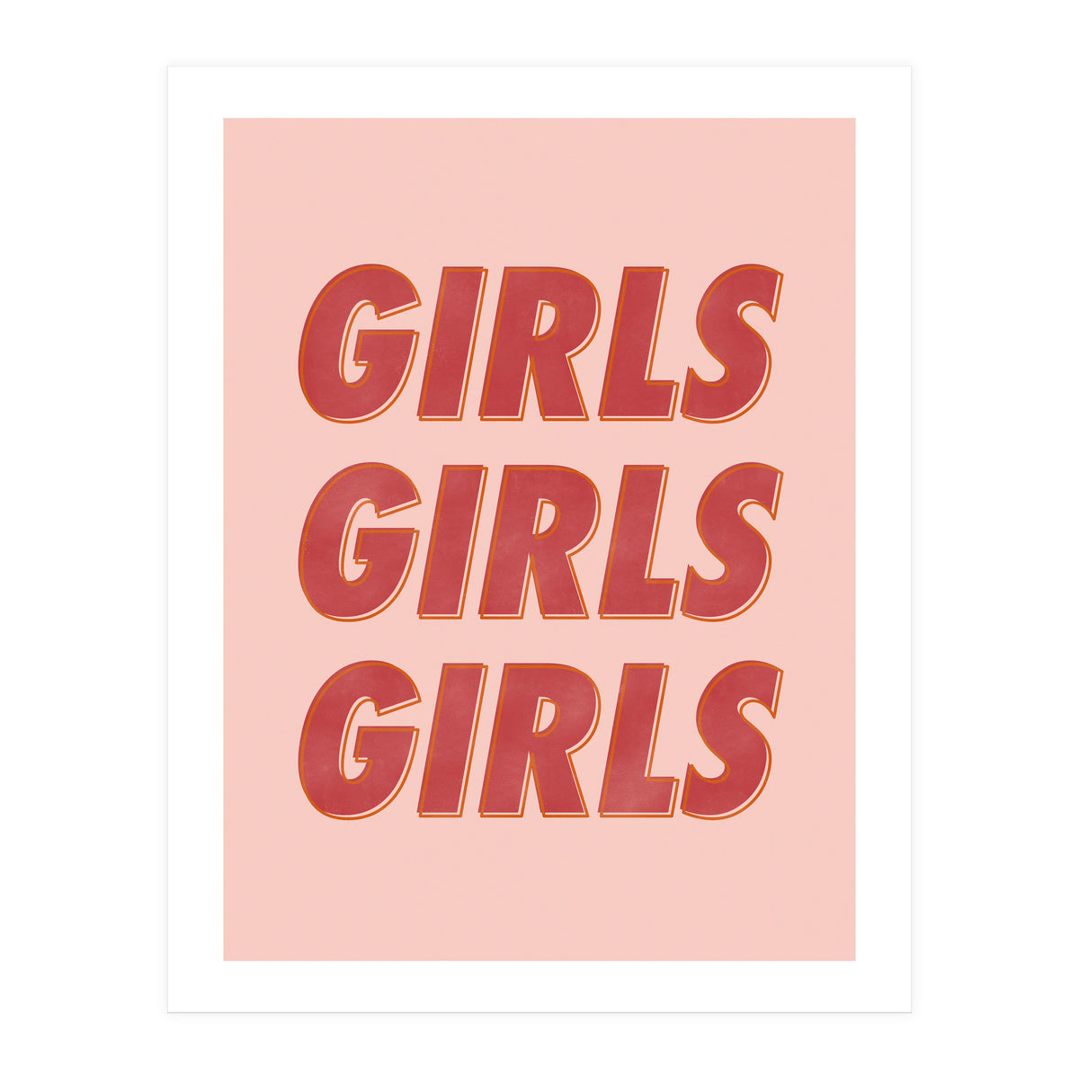 Girls Red (Print Only)
