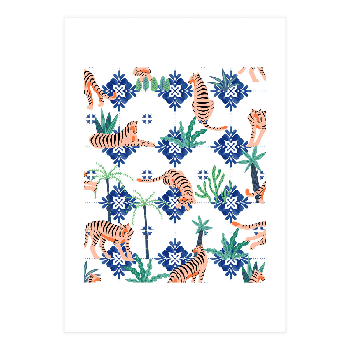 Tigers In Morocco (Print Only)