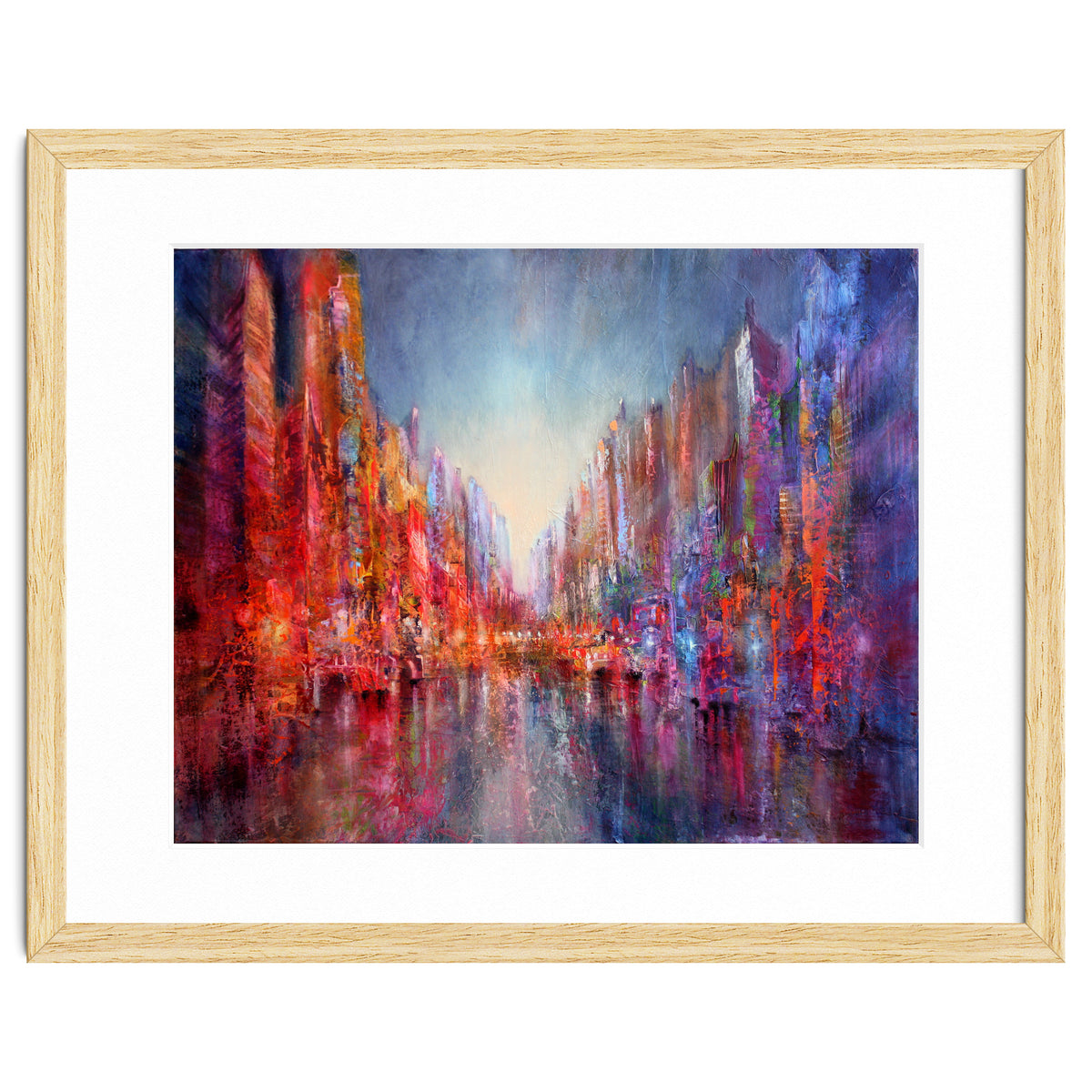 Stadt Am Fluss  - city on the riverside