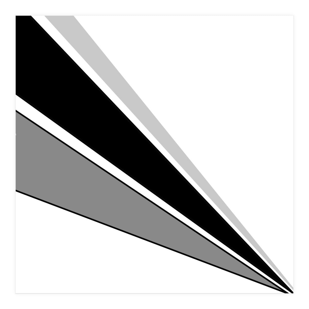 Black And White Escape (Print Only)