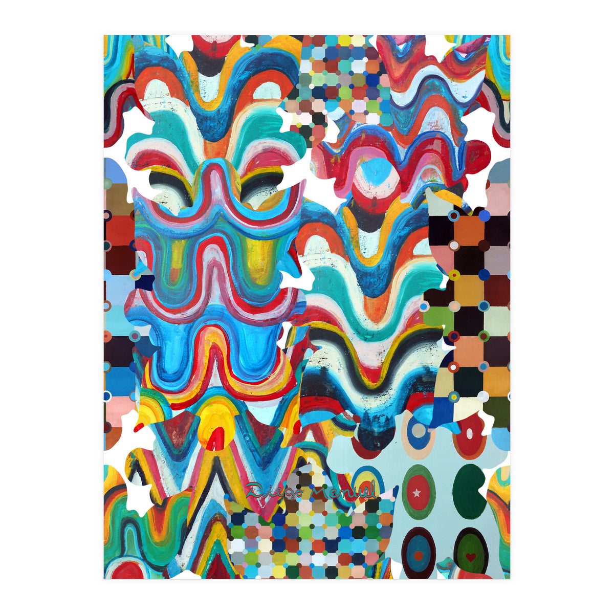 Pop Abstract 2023 Tapiz 75 (Print Only)