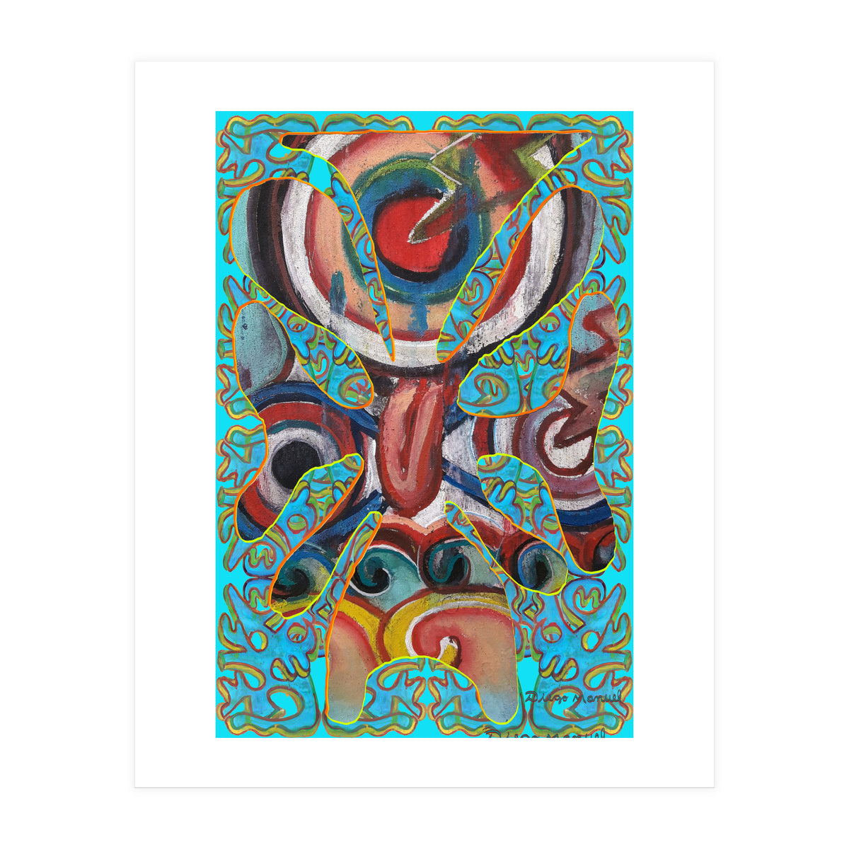 Pop Abstract 2023 Tapiz 24 (Print Only)